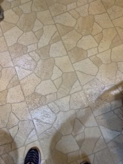 The ’70s are calling… ugly floor contest entry photo