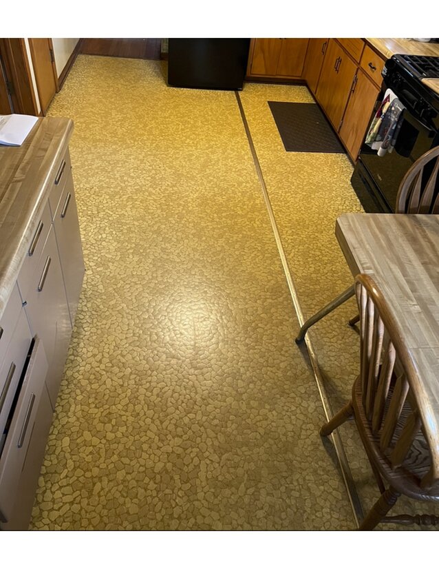 What was Grandpa thinking? ugly floor contest entry photo